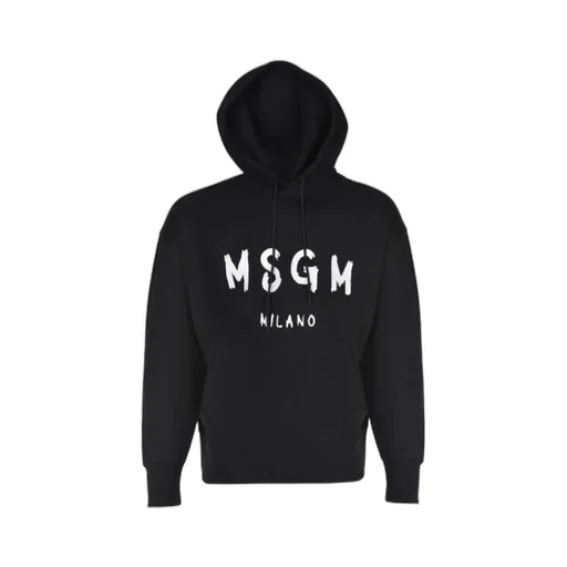 Logo-Print Drawstring Hoodie