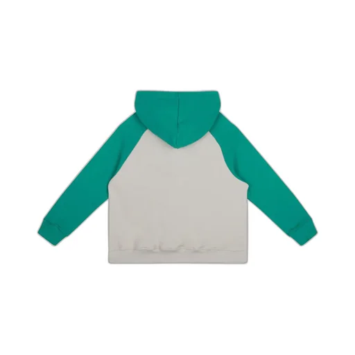 Logo Printed Drop Shoulder Hoodie