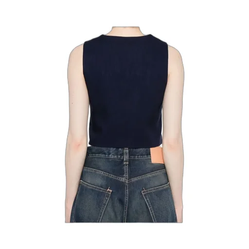 Slub-Texture Waistcoat