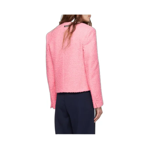 Textured-Knit Jacket