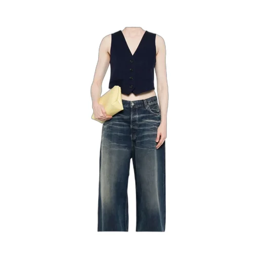 Slub-Texture Waistcoat