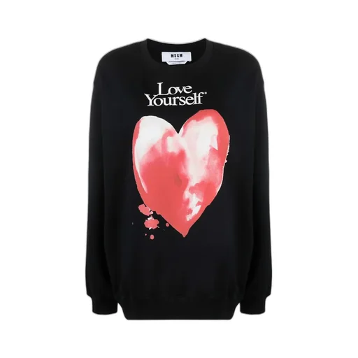 Slogan Print Silhouette Hoodie