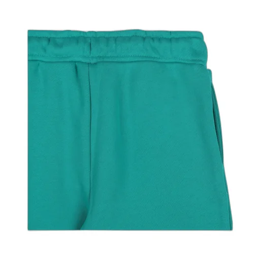 Logo Printed Drawstring Fleece Pants
