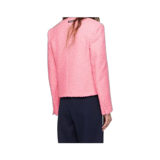 Textured-Knit Jacket