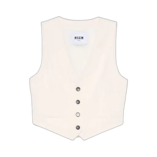 V-Neck Buttoned Waistcoat