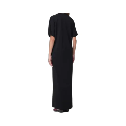 Logo-Print Cotton Maxi Dress