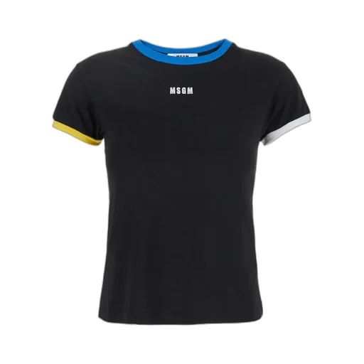 Logo Embroidered Crewneck T-Shirt
