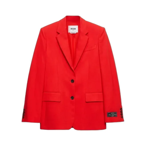 Single-Breasted Tailored Blazer