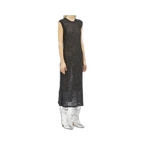 Glitter Knitted Midi Dress