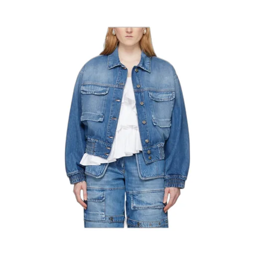 Flap Pockets Denim Jacket