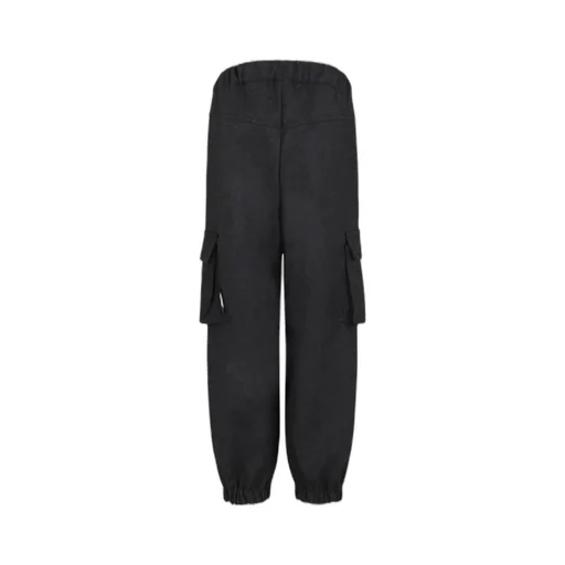Kids Drawstring Tapered Cargo Pants
