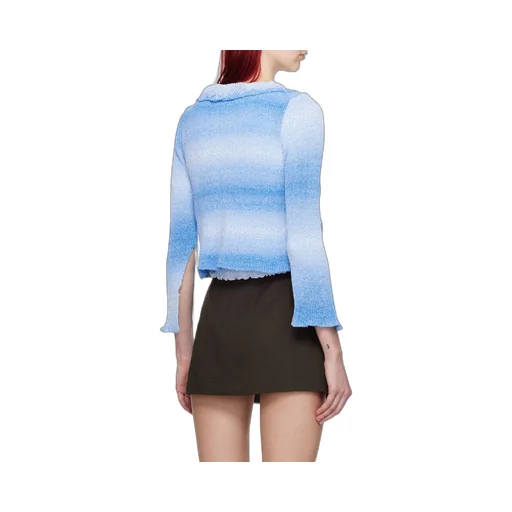Frilled-Detail Cardigan