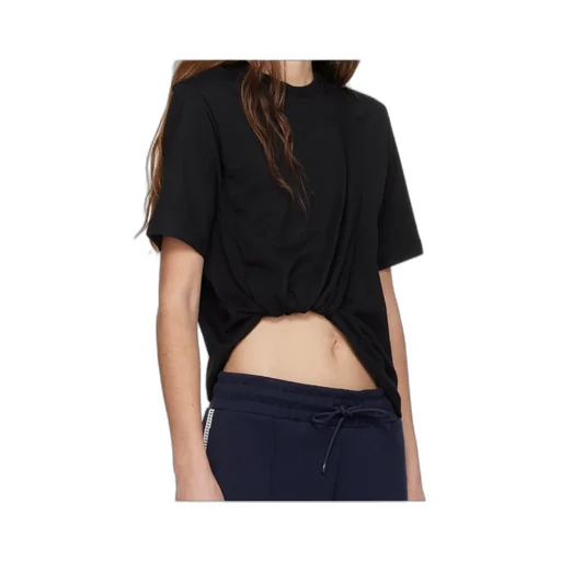 Twist Detailed Crewneck T-Shirt
