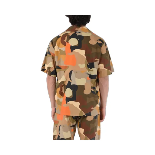 Camouflage-Print Cotton Shirt
