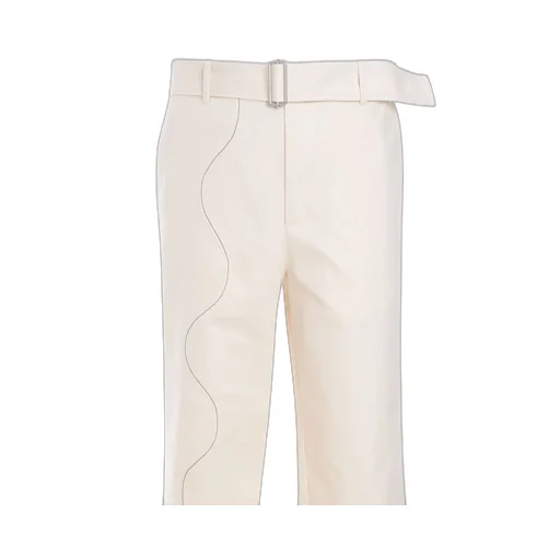 Straight-Leg Trousers