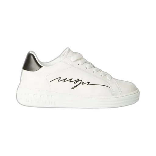Logo Printed Lace-Up Sneakers