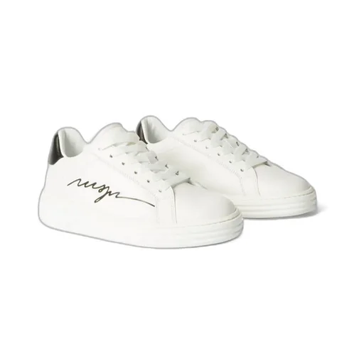 Logo Printed Lace-Up Sneakers