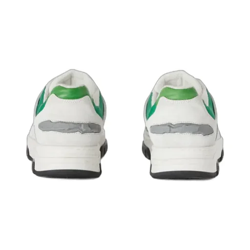 Panelled Leather Sneakers