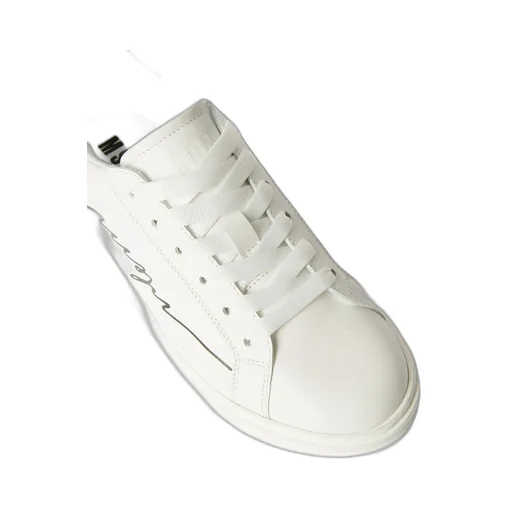 Logo Printed Lace-Up Sneakers