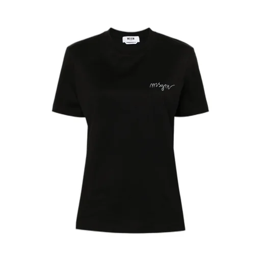 Logo Embroidered Crewneck T-Shirt