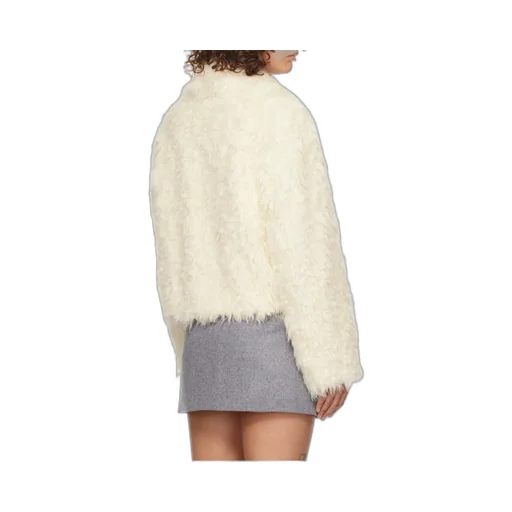 Long-Sleeved Fur Jacket