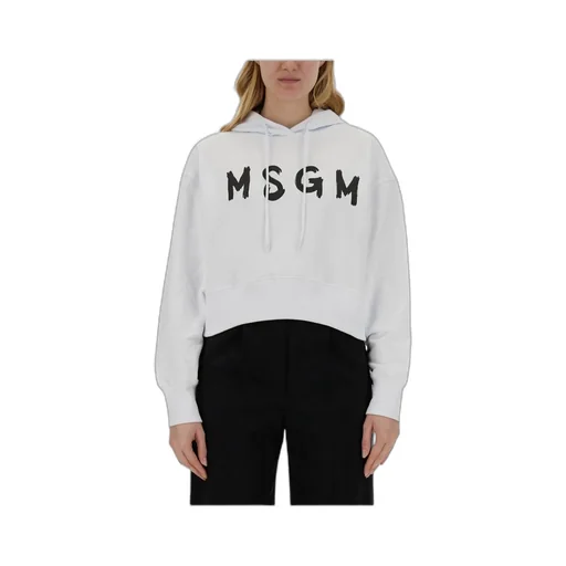 Logo Printed Drawstring Hoodie