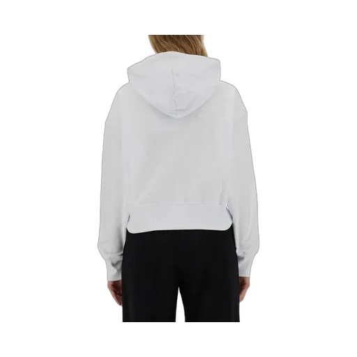 Logo Printed Drawstring Hoodie