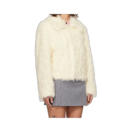 Long-Sleeved Fur Jacket
