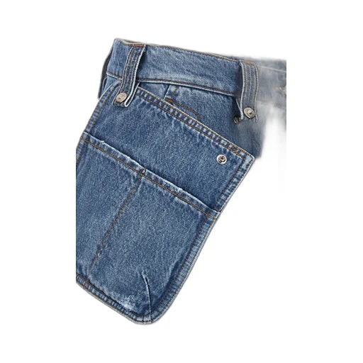 Logo Patch Cargo Jeans
