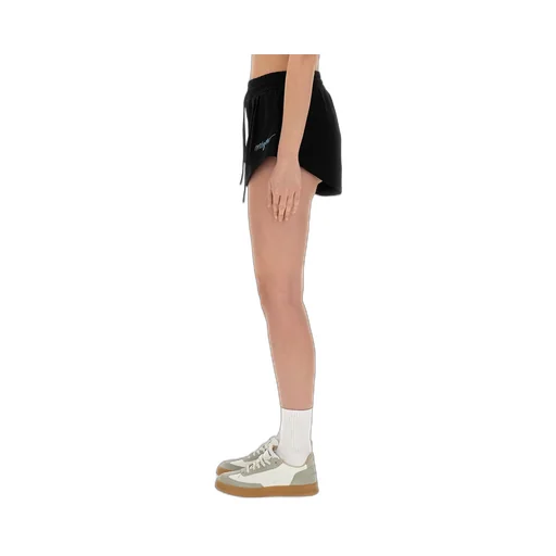 Logo Embroidered Drawstring Shorts