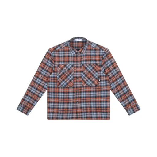 Logo Printed Checked Shirt