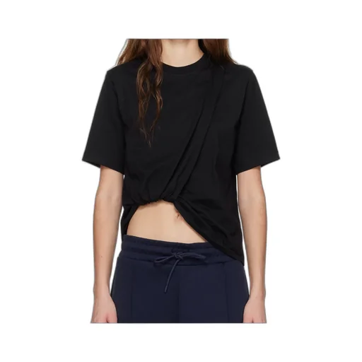 Twist Detailed Crewneck T-Shirt