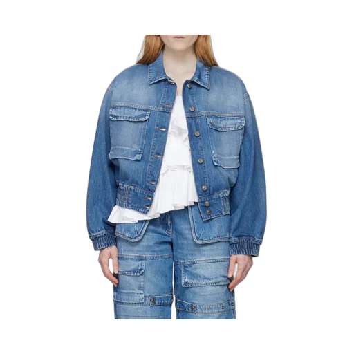 Flap Pockets Denim Jacket