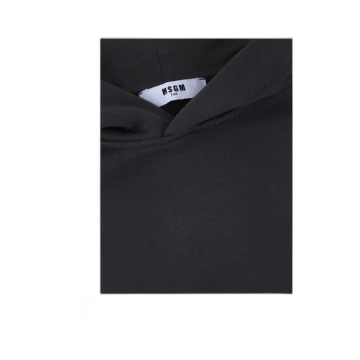 Logo Printed Drop Shoulder Hoodie
