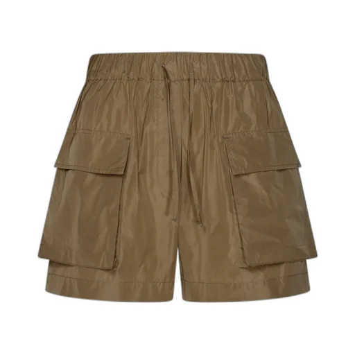 High Waist Cargo Shorts