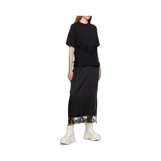 Layered Midi T-Shirt Dress