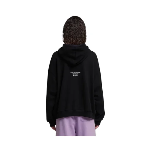 Slogan-Print Organic-Cotton Hoodie