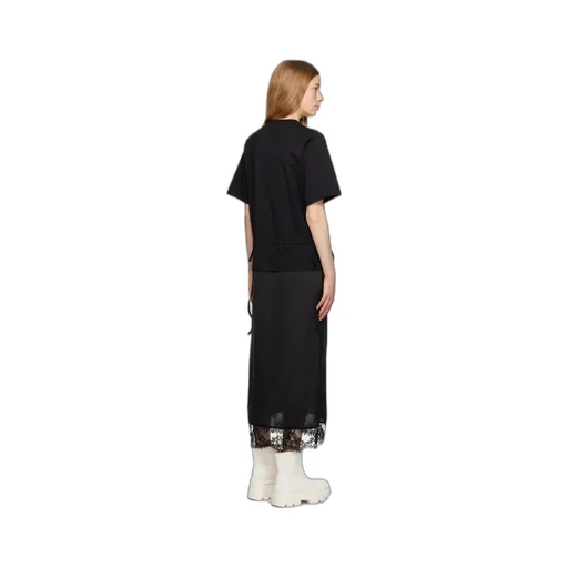 Layered Midi T-Shirt Dress