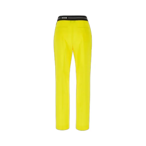 Logo Waistband Tapered Trousers