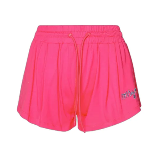 Logo Embroidered Drawstring Shorts