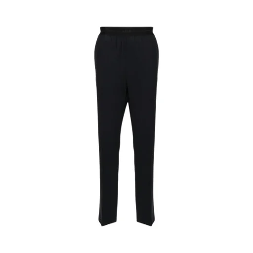 Logo-Waistband Tailored Trousers