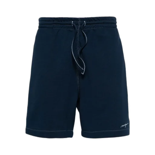 Logo-Embroidered Drawstring Track Shorts