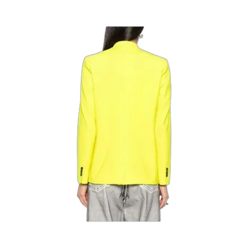 Single-Breasted Peak-Lapels Tailored Blazer