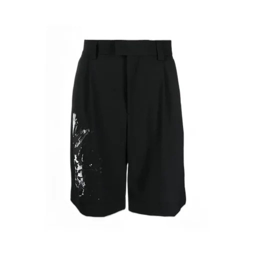Paint Splash Detail Shorts