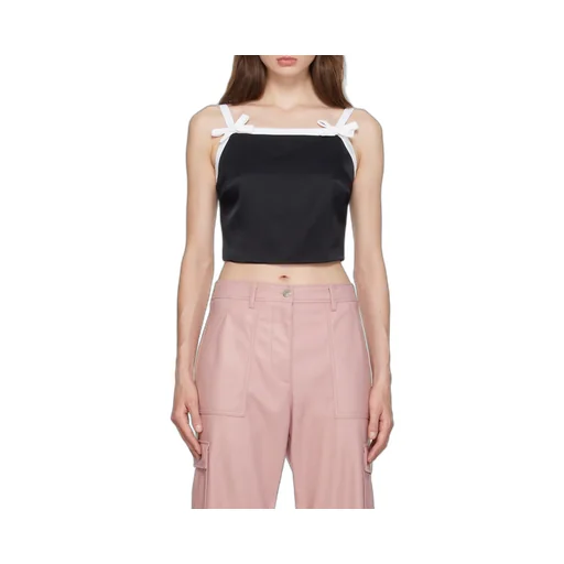 Bow Detailed Cropped Top