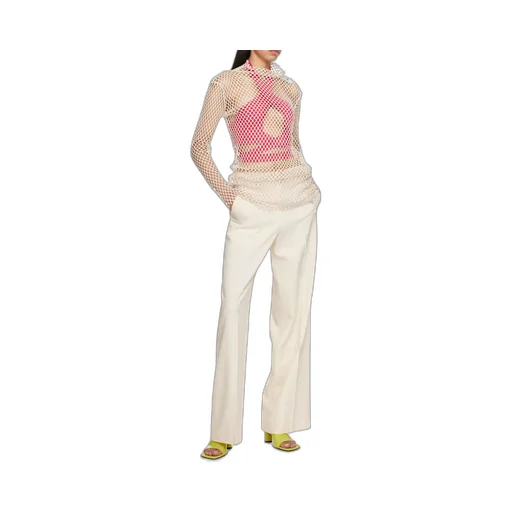 Straight-Leg Tailored Trousers