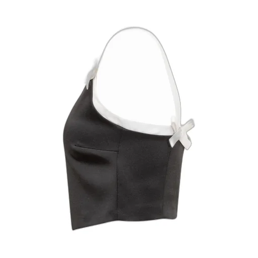 Bow Detailed Cropped Top