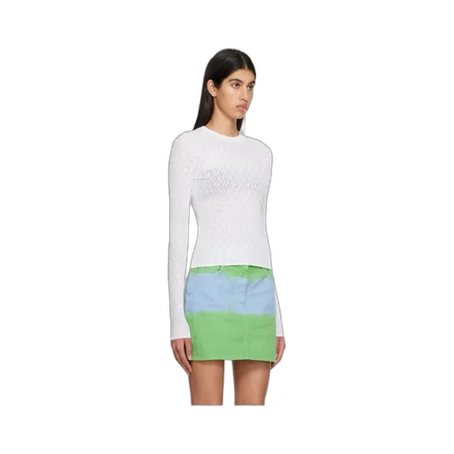 T-Shirt With Round Neck And Long Sleeves