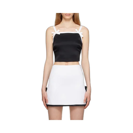 Bow Detailed Cropped Top