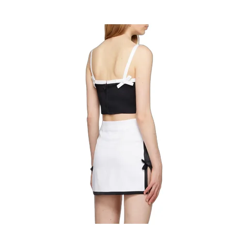 Bow Detailed Cropped Top